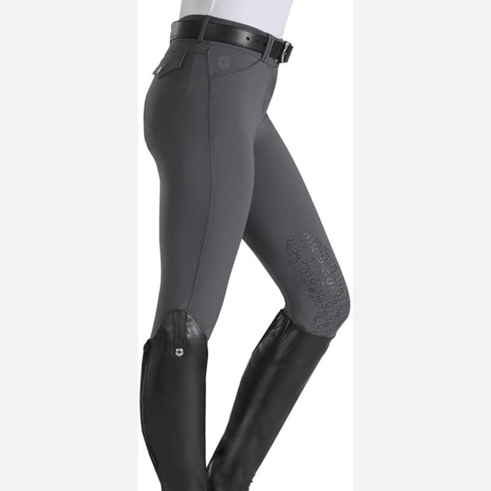 Riding Sport | Women’s Equestrian Riding Pant in Charcoal Gray | 24